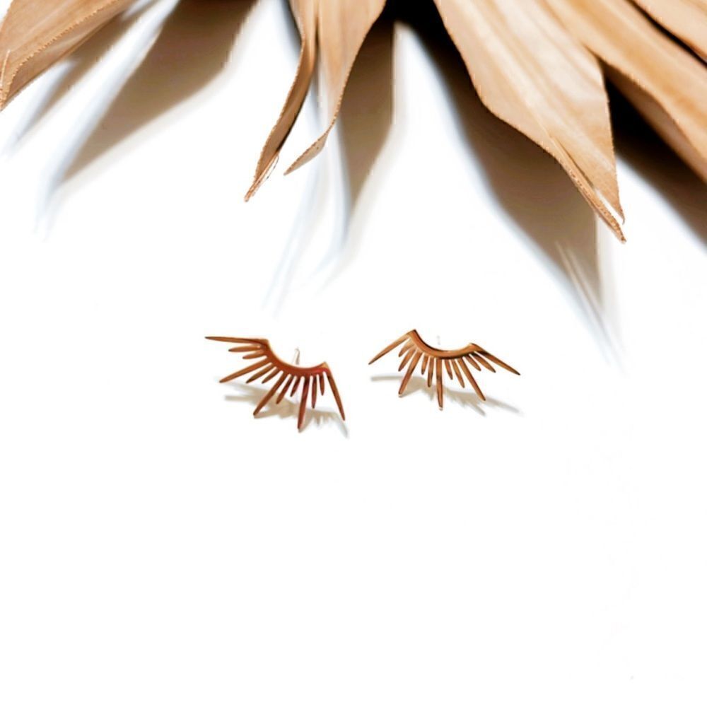 Sun radiant earrings S399